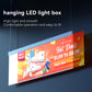 Hanging LED Panel Sign